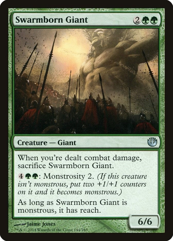 Image for Swarmborn Giant (144) [Journey Into Nyx]