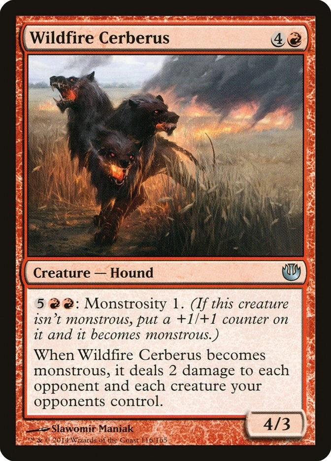 Image for Wildfire Cerberus (116) [Journey Into Nyx]