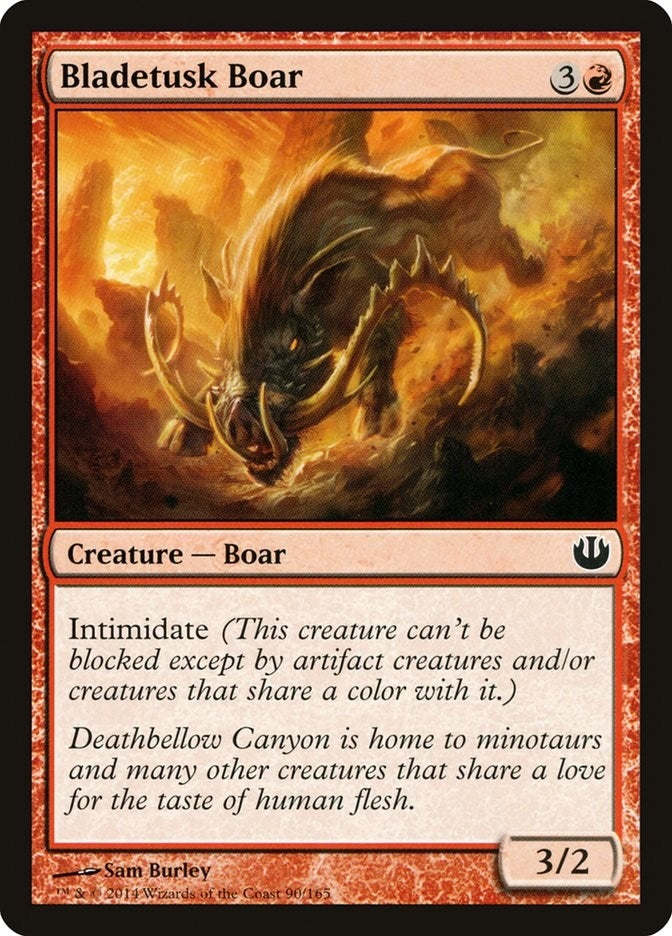 Image for Bladetusk Boar (90) [Journey Into Nyx]