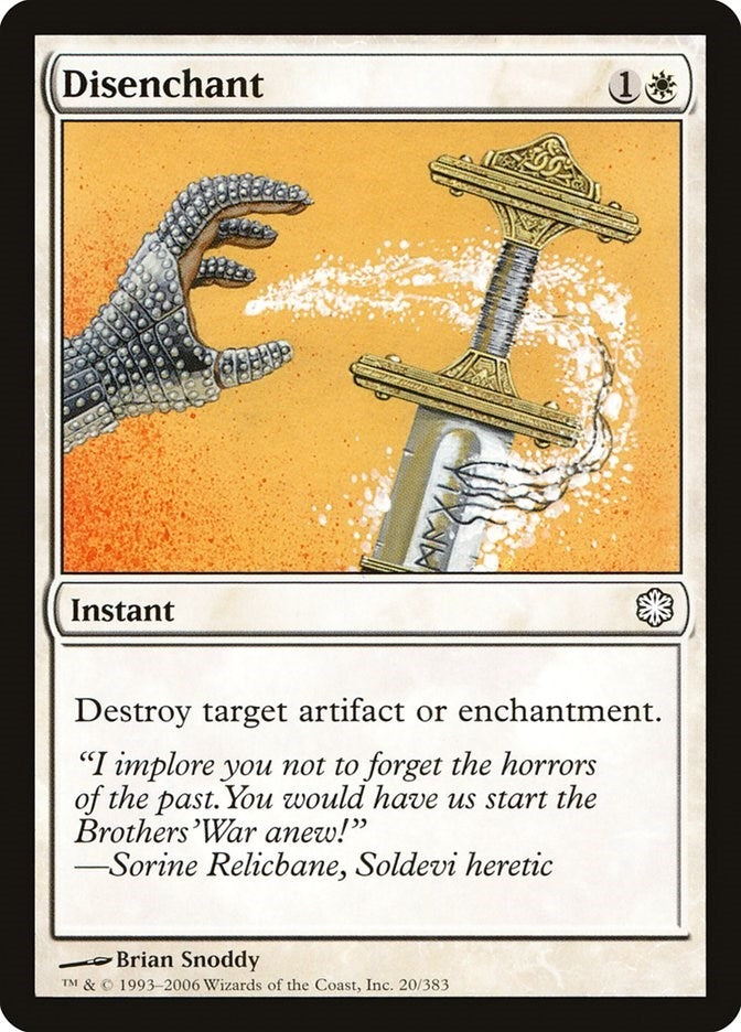 Image for Disenchant (20) [Coldsnap Theme Deck Reprints]