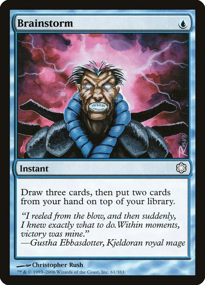 Image for Brainstorm (61) [Coldsnap Theme Deck Reprints]