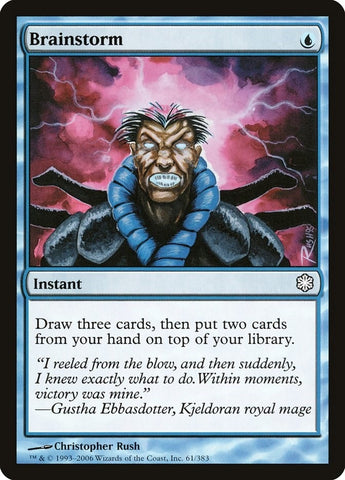 Image for Brainstorm (61) [Coldsnap Theme Deck Reprints]