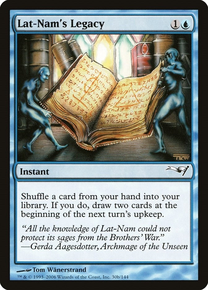Image for Lat-Nam's Legacy (30b) [Coldsnap Theme Deck Reprints]