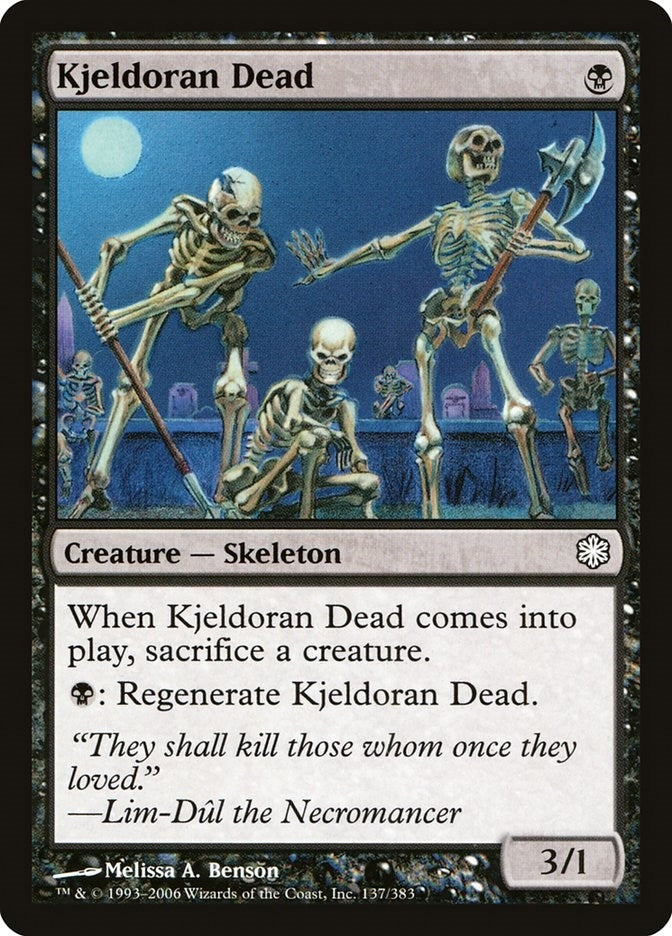 Image for Kjeldoran Dead (137) [Coldsnap Theme Deck Reprints]