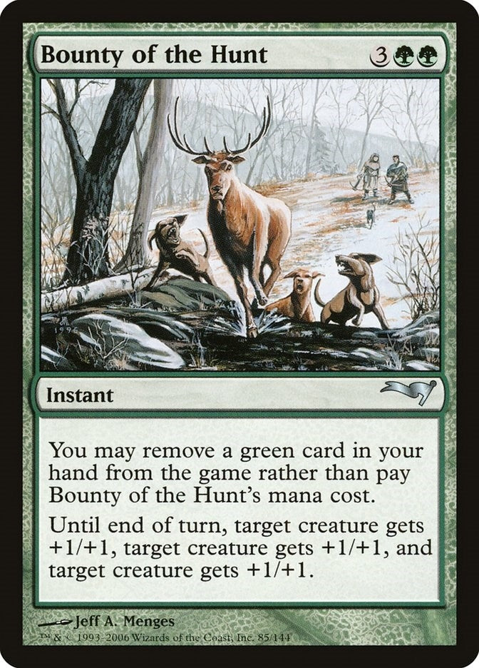 Image for Bounty of the Hunt (85) [Coldsnap Theme Deck Reprints]