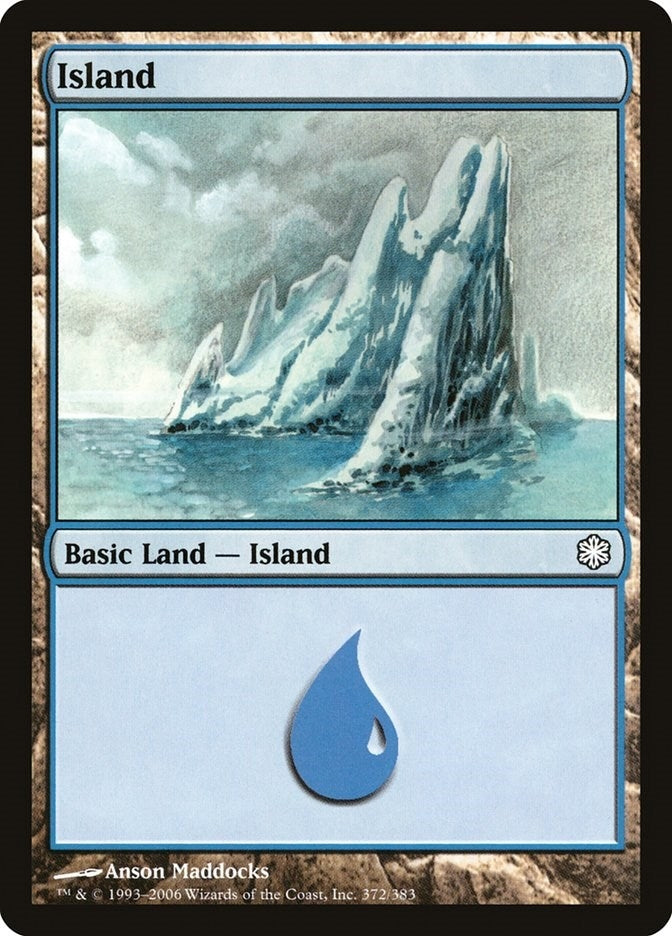 Image for Island (372) (372) [Coldsnap Theme Deck Reprints]