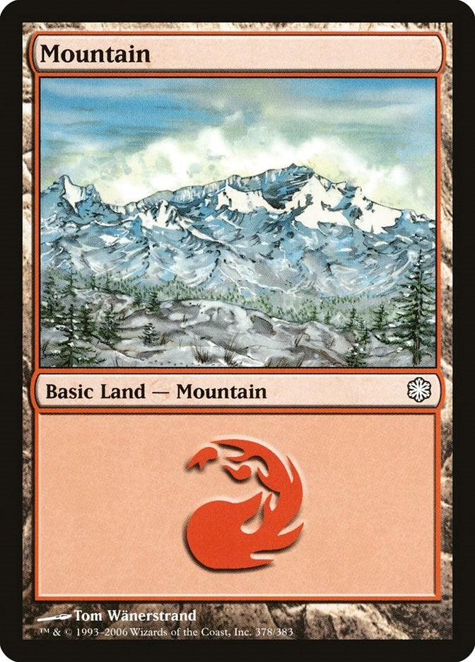 Image for Mountain (378) (378) [Coldsnap Theme Deck Reprints]