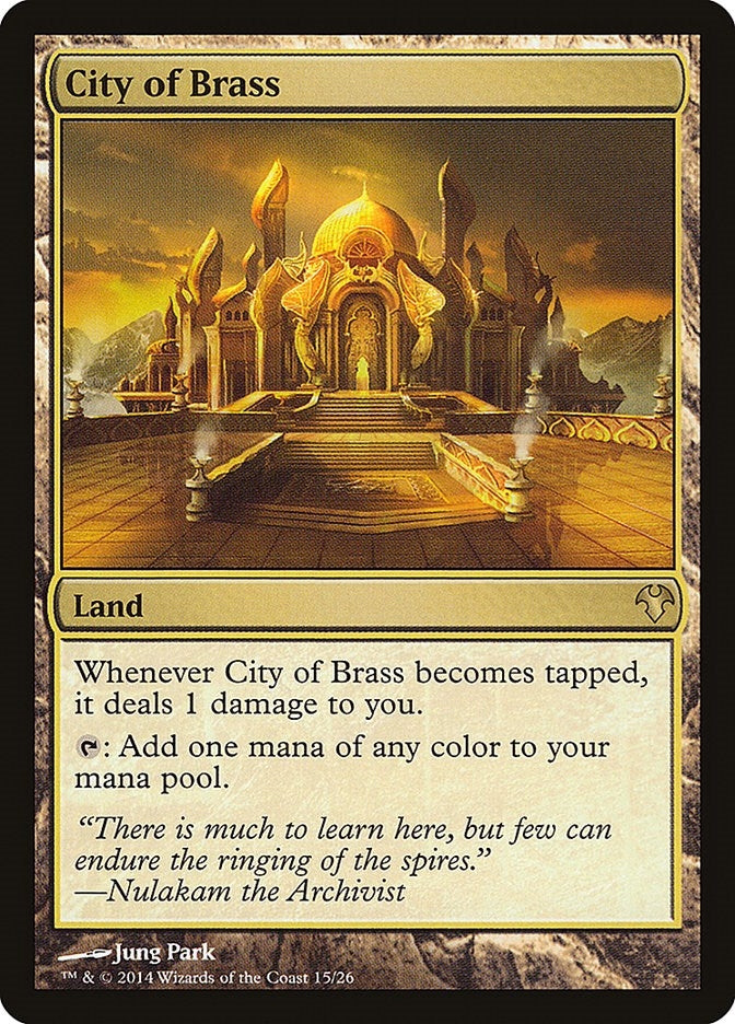 Image for City of Brass (15) [Magic Modern Event Deck]