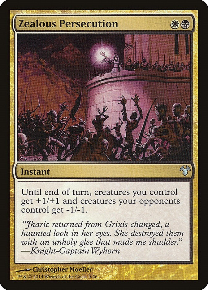 Image for Zealous Persecution (9) [Magic Modern Event Deck]