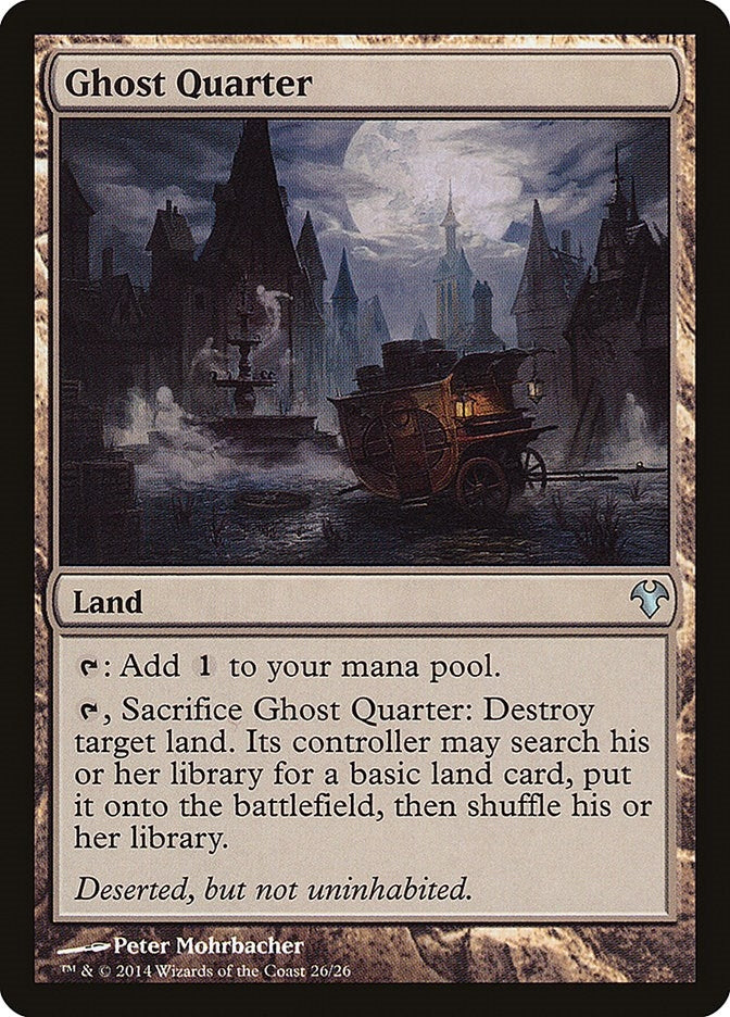 Image for Ghost Quarter (26) [Magic Modern Event Deck]