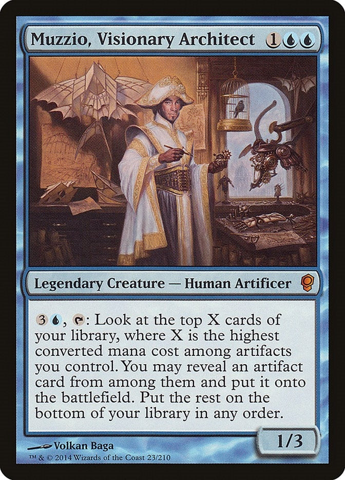 Image for Muzzio, Visionary Architect (23) [Conspiracy]
