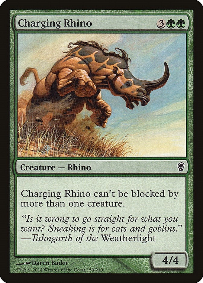 Image for Charging Rhino (159) [Conspiracy]
