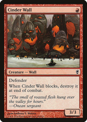 Image for Cinder Wall (140) [Conspiracy]