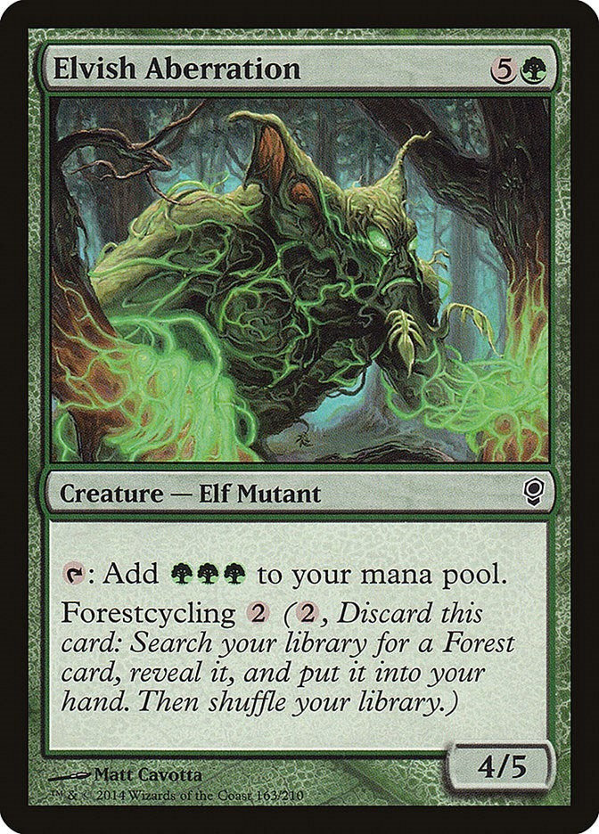 Image for Elvish Aberration (163) [Conspiracy]