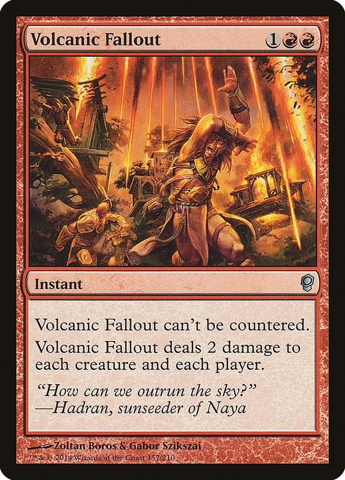 Image for Volcanic Fallout (157) [Conspiracy]