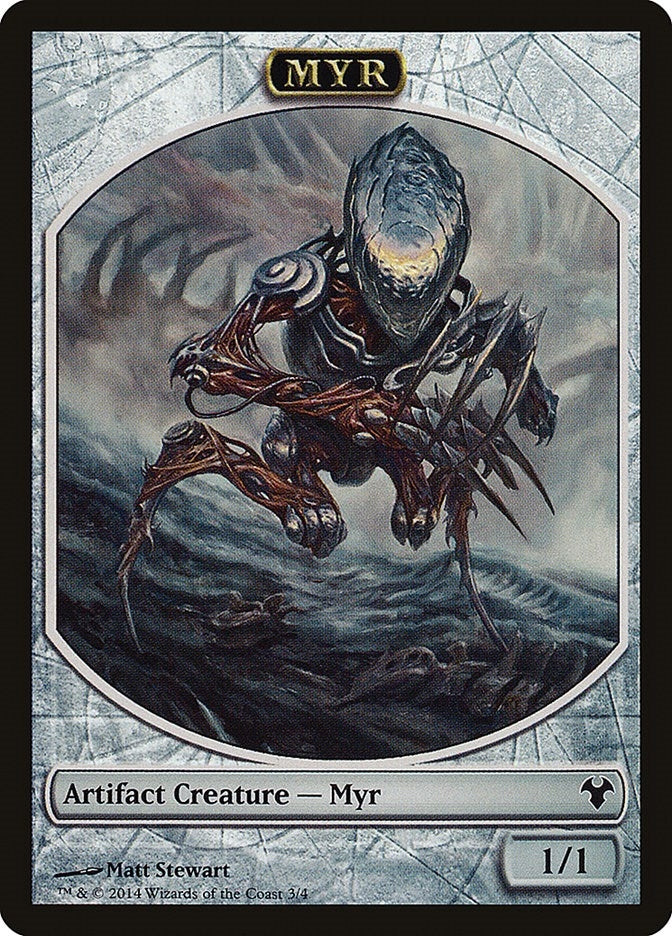 Image for Myr // Spirit Double-Sided Token (3 // 2) [Magic Modern Event Deck]