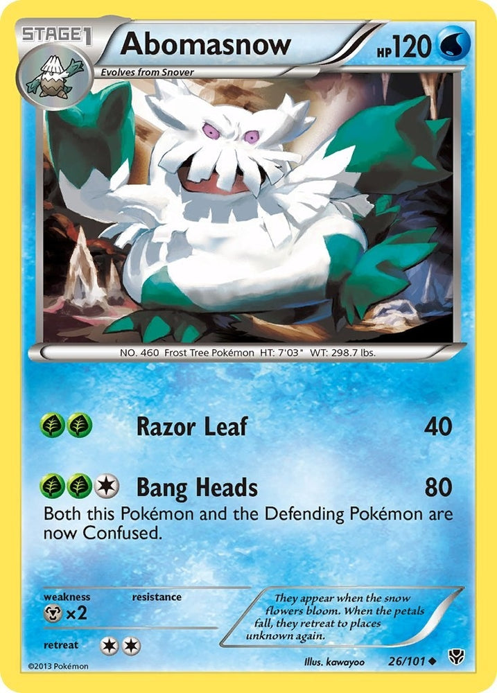 Image for Abomasnow (26/101) [Plasma Blast]