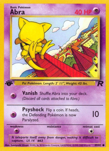 Image for Abra (49/82) [Team Rocket]