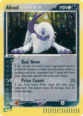 Image for Absol (1/97) [Dragon]