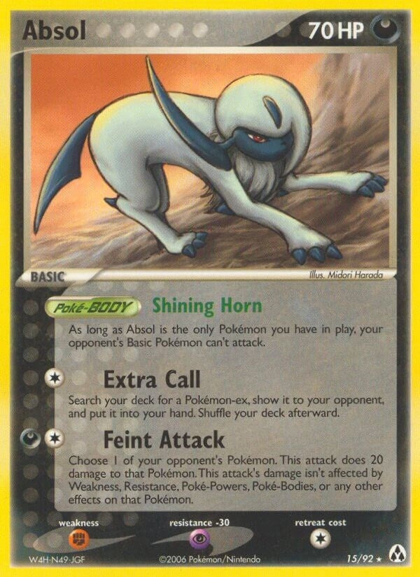 Image for Absol (15/92) [Legend Maker]