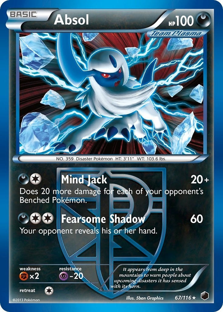 Image for Absol (Team Plasma) (67/116) [Plasma Freeze]