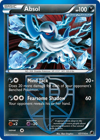 Image for Absol (Team Plasma) (67/116) [Plasma Freeze]