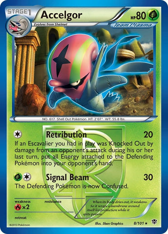 Image for Accelgor (Team Plasma) (8/101) [Plasma Blast]