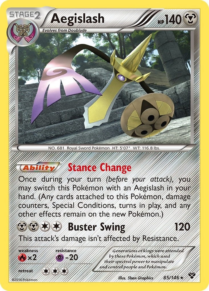 Image for Aegislash (85) (85/146) [XY Base Set]