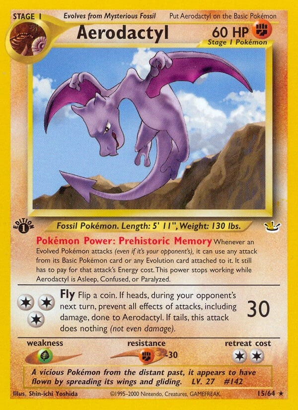 Image for Aerodactyl (15/64) [Neo Revelation]