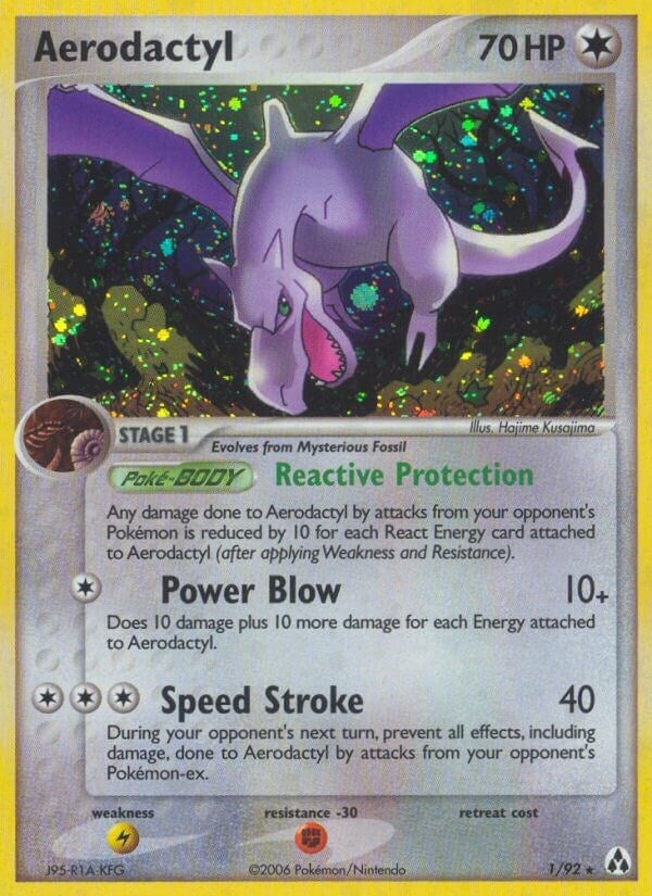 Image for Aerodactyl (1/92) [Legend Maker]