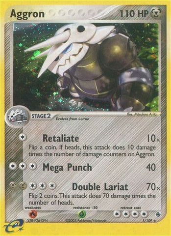 Image for Aggron (1/109) [Ruby and Sapphire]