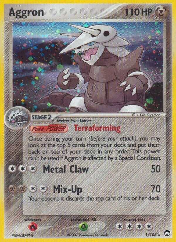 Image for Aggron (1/108) [Power Keepers]