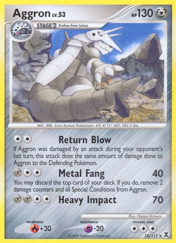 Image for Aggron (14/111) [Rising Rivals]