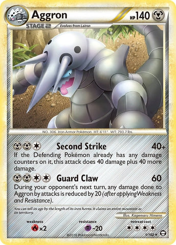 Image for Aggron (1/102) [Triumphant]