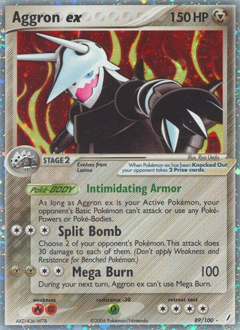 Image for Aggron ex (89/100) [Crystal Guardians]