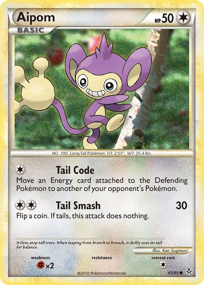Image for Aipom (43/95) [Unleashed]