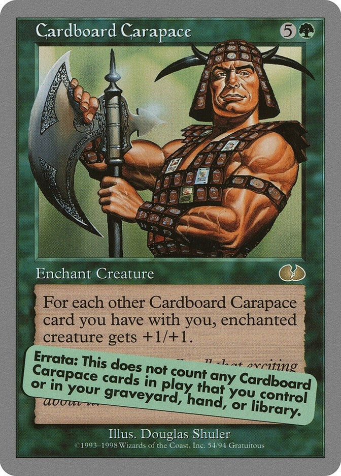 Image for Cardboard Carapace (54) [Unglued]