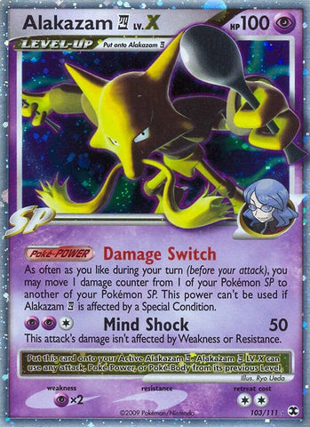 Image for Alakazam E4 Lv.X (103/111) [Rising Rivals]
