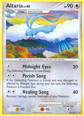 Image for Altaria (18/127) [Platinum]