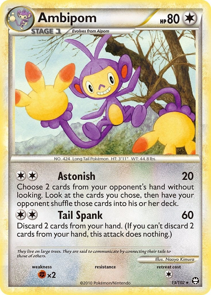 Image for Ambipom (13/102) [Triumphant]