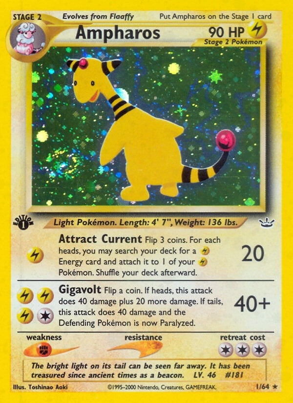 Image for Ampharos (01/64) [Neo Revelation]