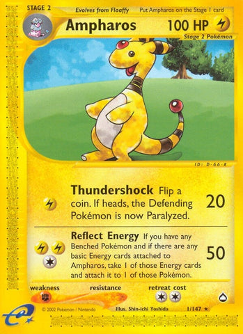 Image for Ampharos (001/147) [Aquapolis]