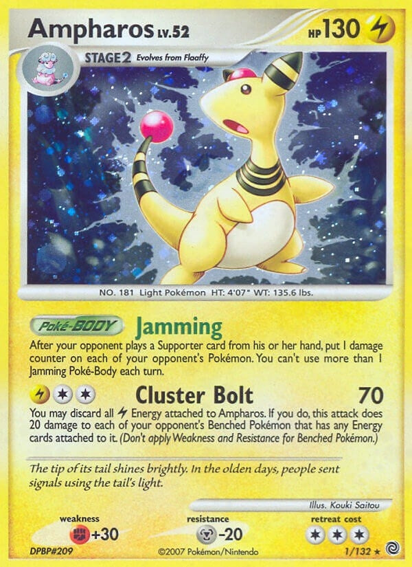 Image for Ampharos (1/132) [Secret Wonders]