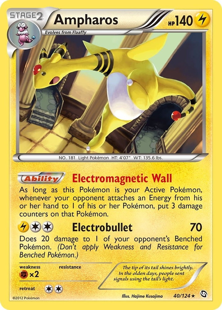 Image for Ampharos (40/124) [Dragons Exalted]