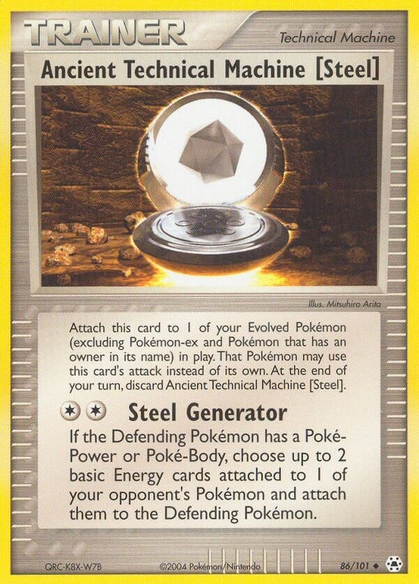 Image for Ancient Technical Machine [Steel] (86/101) [Hidden Legends]