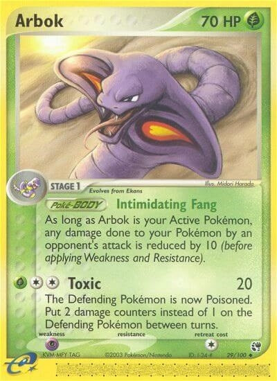 Image for Arbok (29/100) [Sandstorm]
