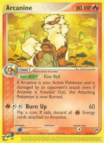 Image for Arcanine (15/100) [Sandstorm]