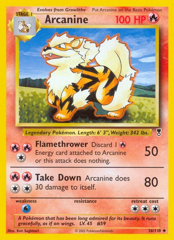 Image for Arcanine (036/110) [Legendary Collection]