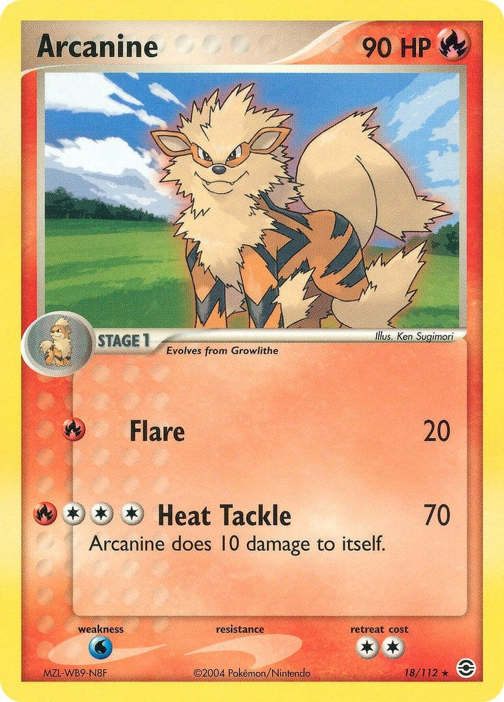 Image for Arcanine (18/112) [FireRed & LeafGreen]