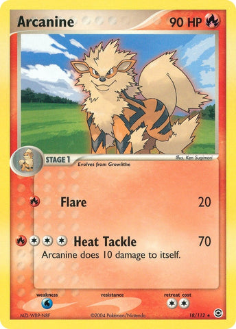 Image for Arcanine (18/112) [FireRed & LeafGreen]